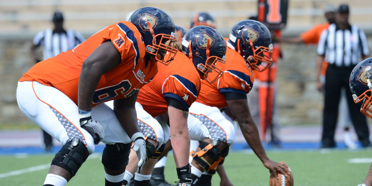 Morgan football players